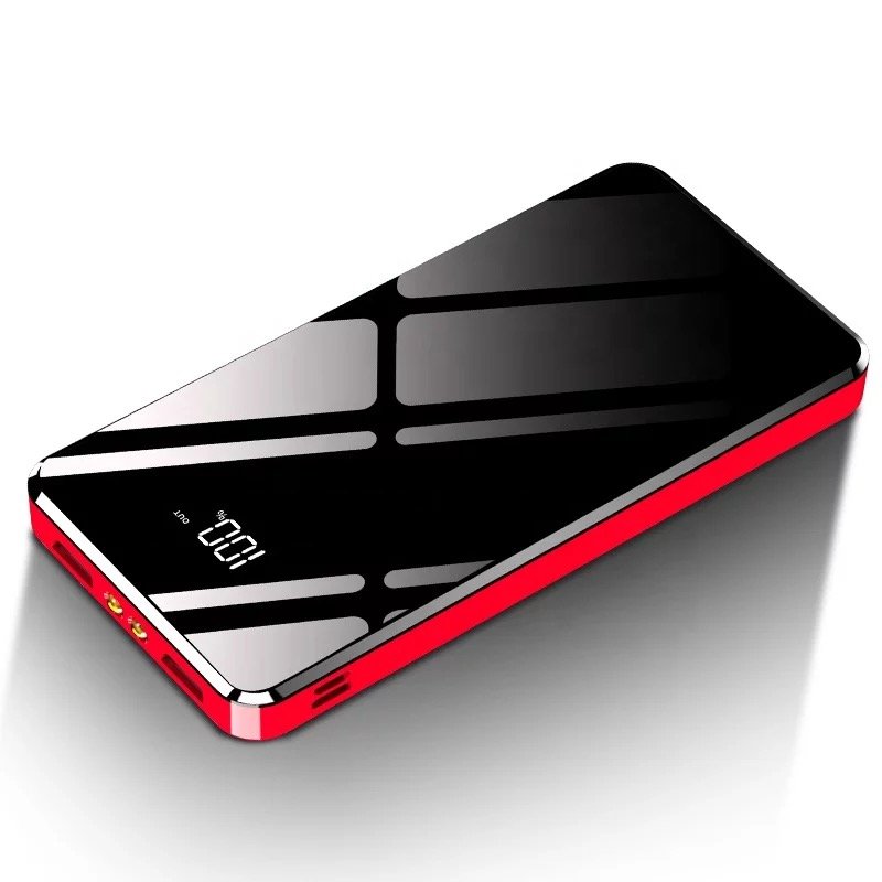 Portable Charger 30000mAh LCD Digital Display Power Bank Huge Capacity External Battery Pack 2 Output Port Cell Phone Charger