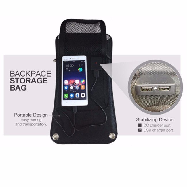 China manufacturer solar panel power bank wholesale foldable waterproof 12v battery mobile solar charger