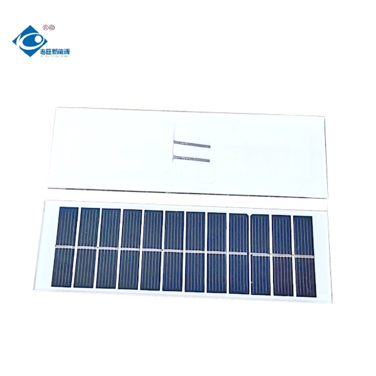 0.7W Radio Power Solar Panel Charger 6V Glass Laminated Solar Panel ZW-13744 Ruggedized Mini Solar Panel Charger
