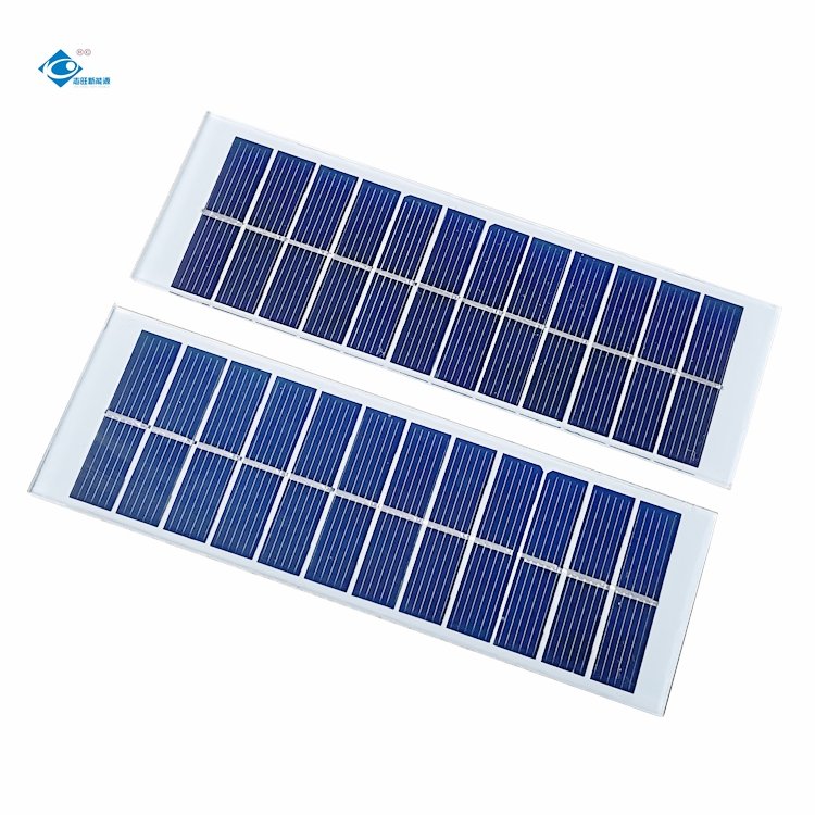 0.7W Radio Power Solar Panel Charger 6V Glass Laminated Solar Panel ZW-13744 Ruggedized Mini Solar Panel Charger