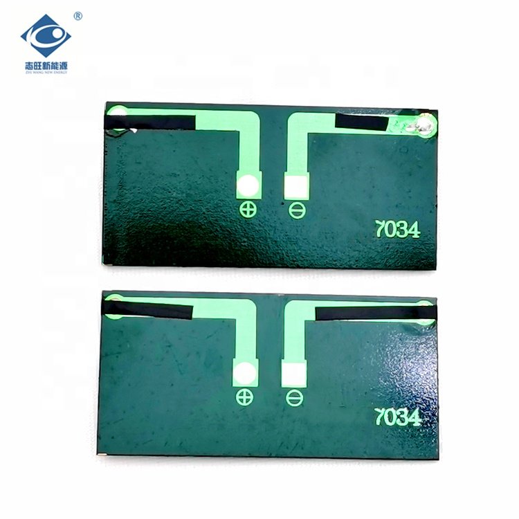 Lightweight Silicon Solar Panels 4V Portable Solar Panel Charger ZW-7034 Custom Mini Epoxy Solar Panel 0.26W
