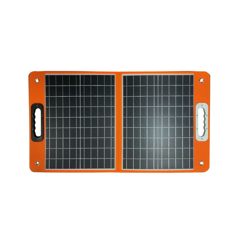 Foldable Portable Solar Panels 50W20V Outdoor Charging for Home Travel Use Monocrystalline silicon solar photovoltaic panels