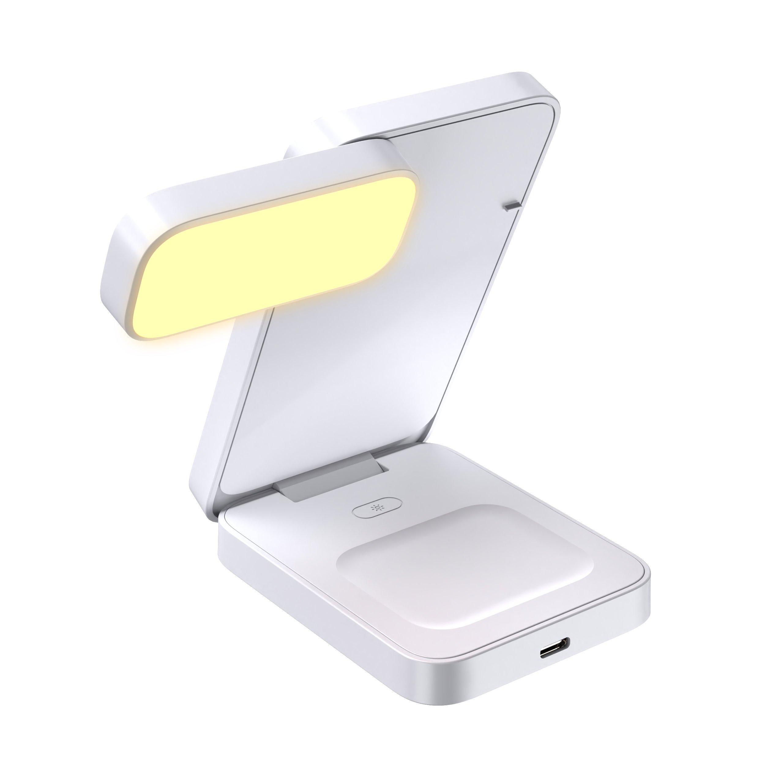 Hot 2024 Product 3-in-1 Foldable Magnetic Wireless Charger Convenient 3 in 1 Wireless Charging Station