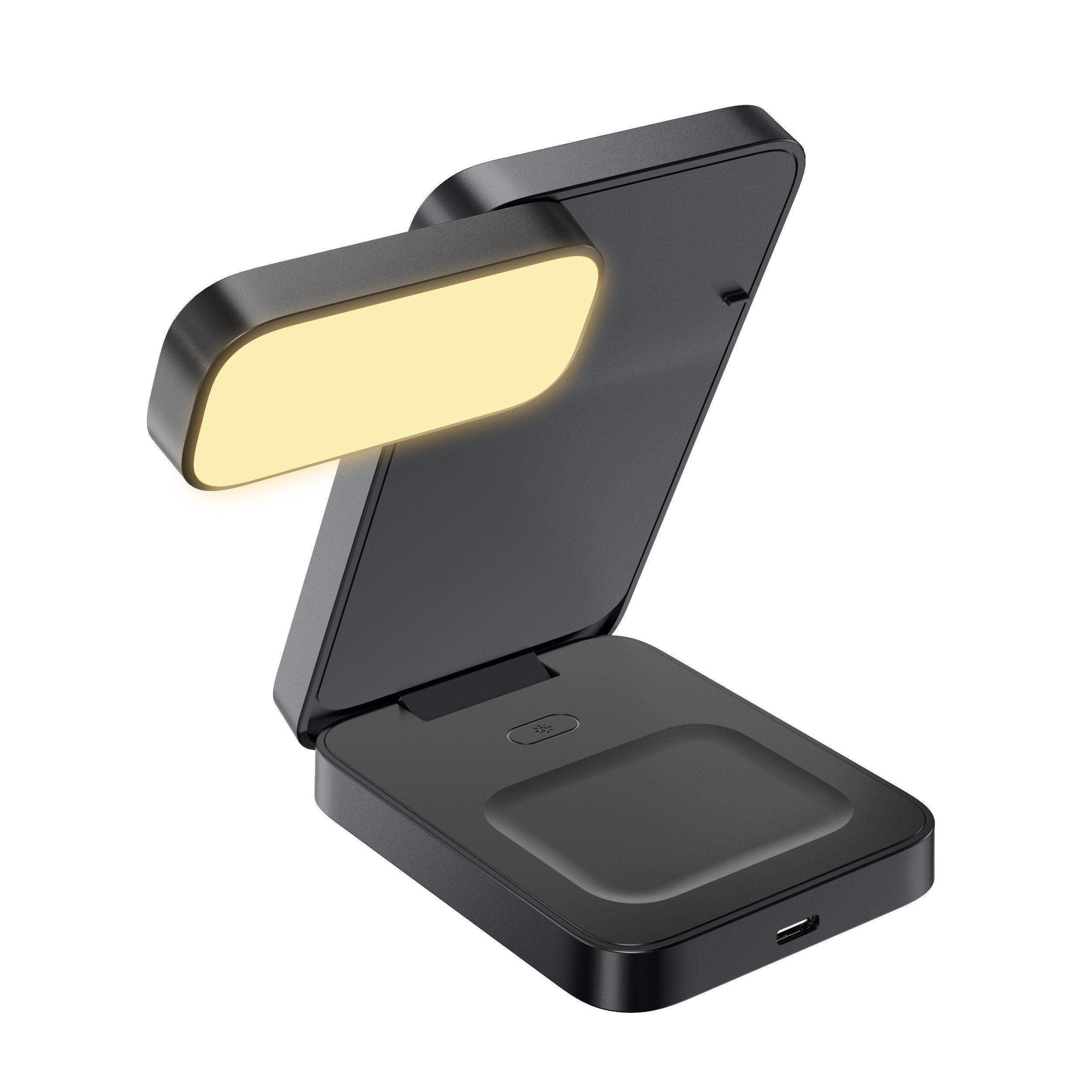 Hot 2024 Product 3-in-1 Foldable Magnetic Wireless Charger Convenient 3 in 1 Wireless Charging Station