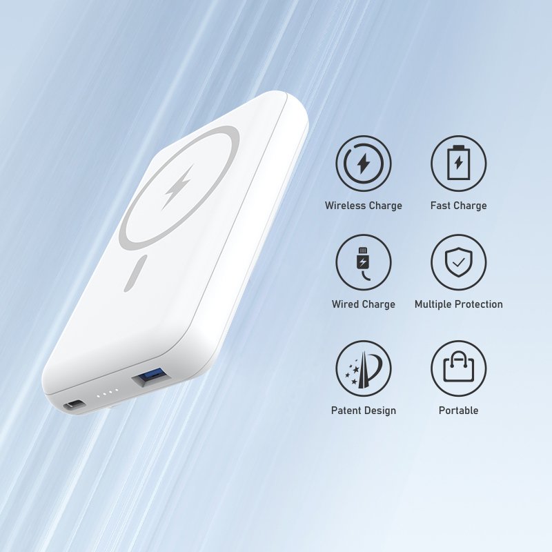 Bluetimes Power Bank Manufacturers Wireless Magnetic Power Bank OEM/ODM