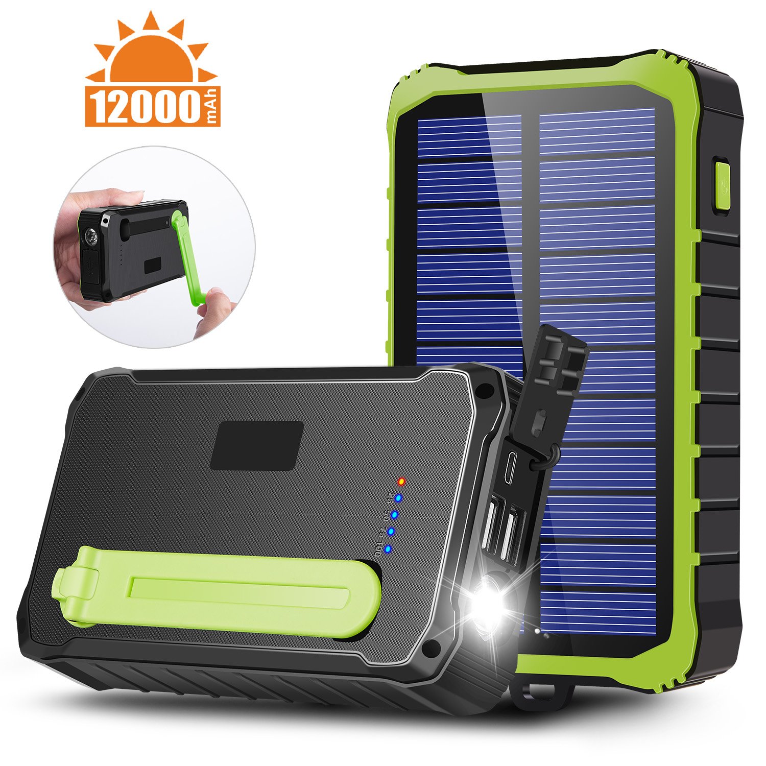 most selling products 2024 solar charger camping led flash light hand crank charger hand crank generator solar working lamp