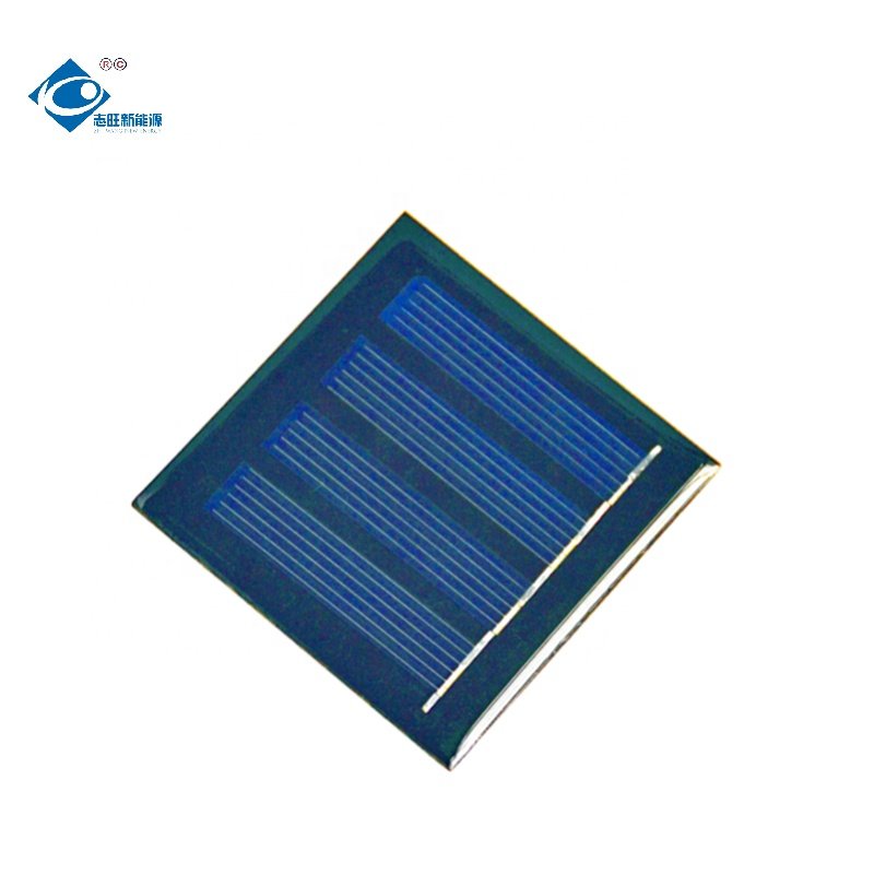 Lightweight Silicon Solar Panel ModuleZW-5454-2V Epoxy Resin Solar Panel 2V Customized Mini Solar Panels Charger 0.25W