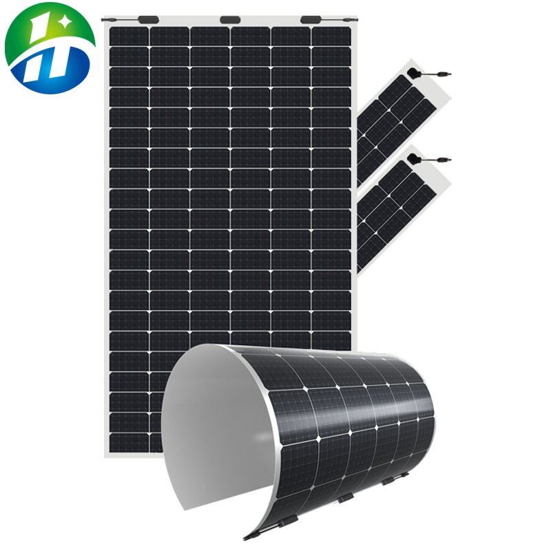Light weight 200W Monocrystalline Silicon PV Panel Portable Flexible Solar Panels