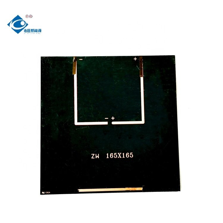 9V Poly Epoxy Solar Panel 3.9W Mini Portable Solar Panels Charger ZW-165165 Customized Waterproof Solar Panels