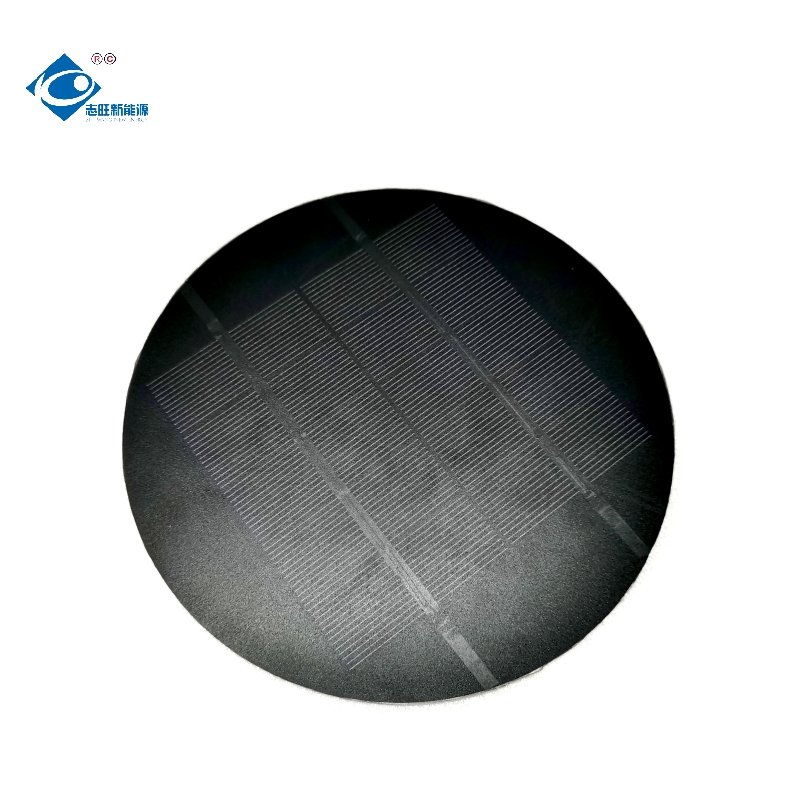 1.2W Semi-Flexible Solar Panels ZW-Dia124-6V Portable Solar Panel Charger 6V ETFE Modern Flexibility Solar Panels