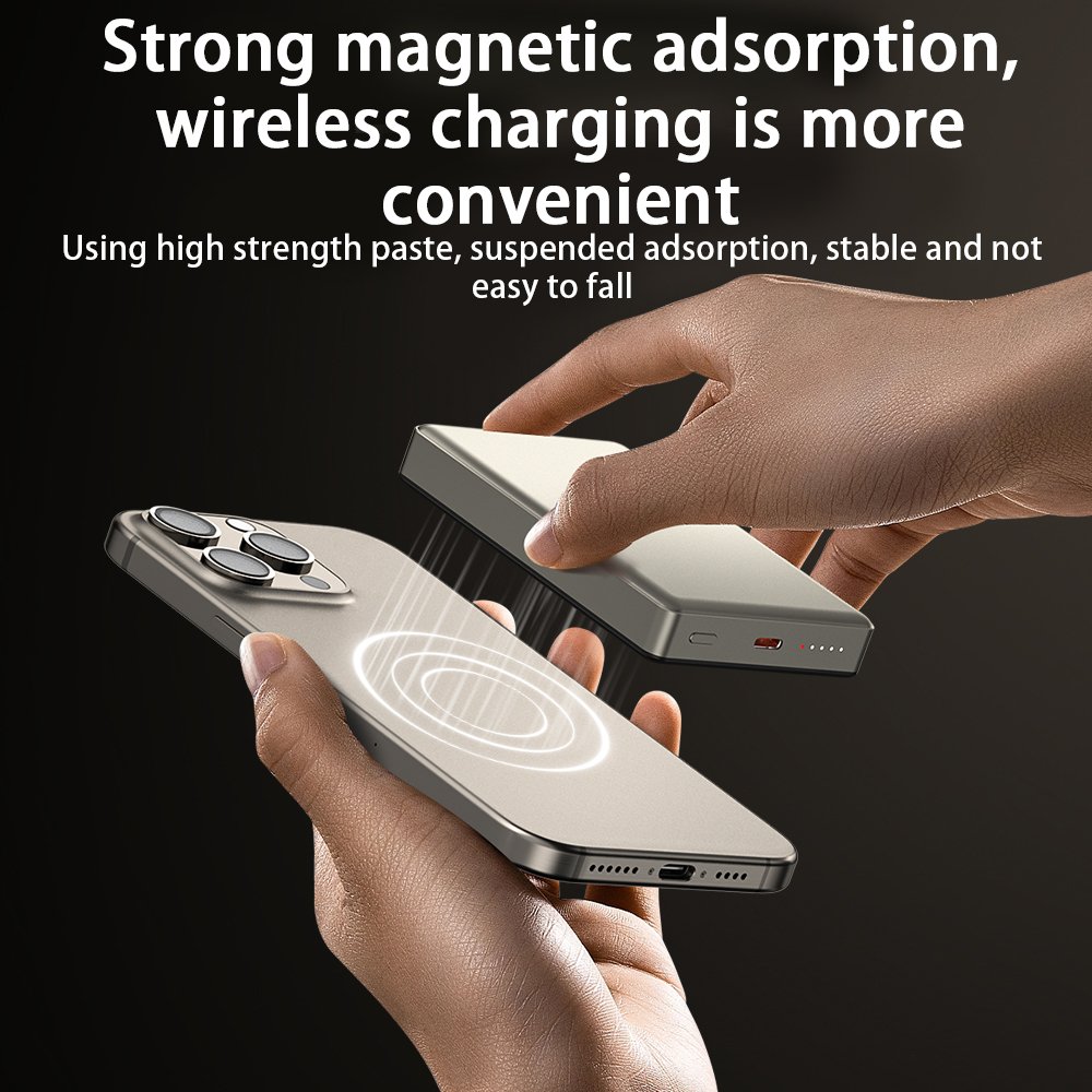 Magnetic Battery Pack 10000mAh Safe Portable Power Bank Mini Wireless Charger For AP 12 13 14 Series Manufacturer Original