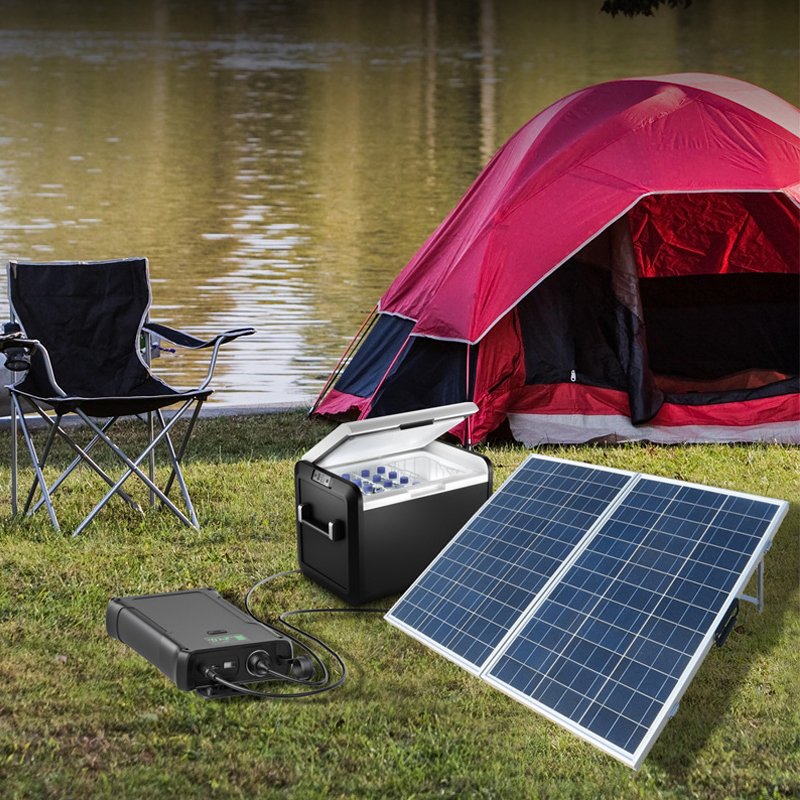Factory Price New Product 40000mah 12V Laptop Powerbank Outdoor Camping Solar Panel Charhing Power Bank