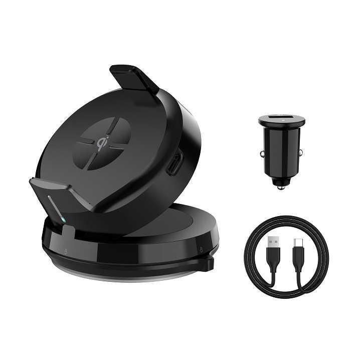 Personalized Original Factory Fordable Design Fast Charging Auto Sensor Mobile Phone Holder With Wireless Charger for Cars
