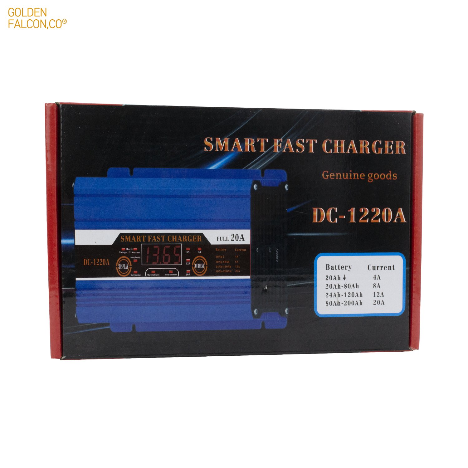 12v 20a Intelligent Lead Acid Charging Auto Solar Car Battery Charger