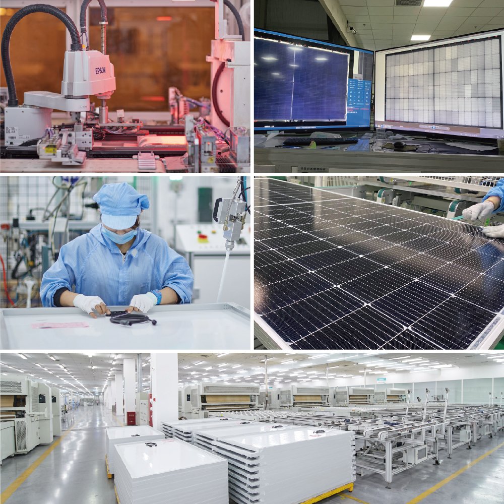 Sunpal Mono Panel Solar De Paneles Solares 132 Cell 500W To 550W 500 550 Watt TOPCON Monocrystalline Solar Panel Price
