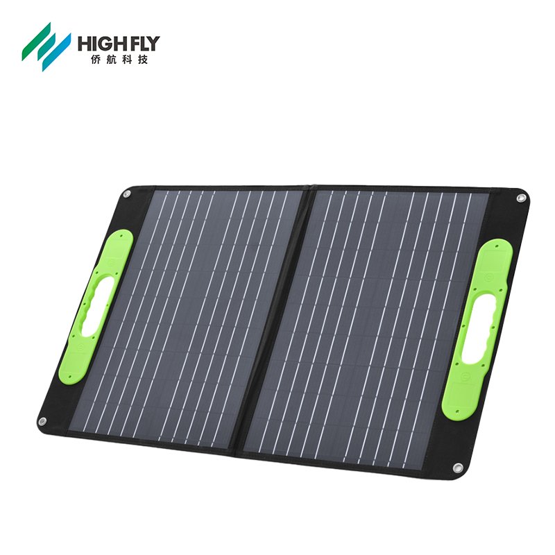EU Warehouse High Efficiency 60 Watts Folded Panel 18v 60w Foldable Solar Charger Panel For Power Station