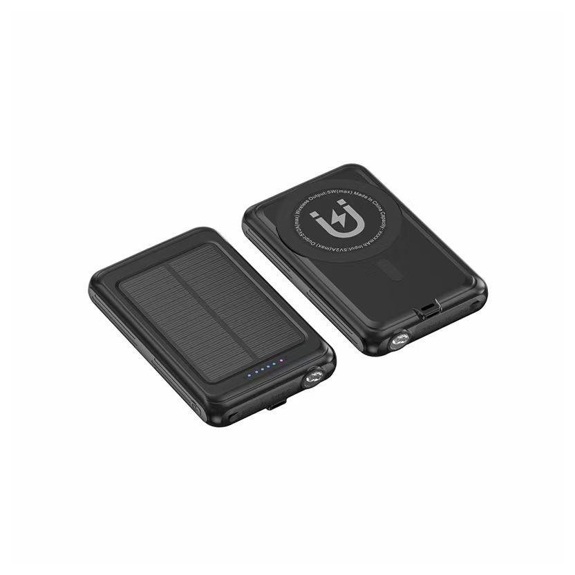 High Quality Wholesale 5000Mah Wireless Charger Solar Charging Ip65 Waterproof Solar Power Bank