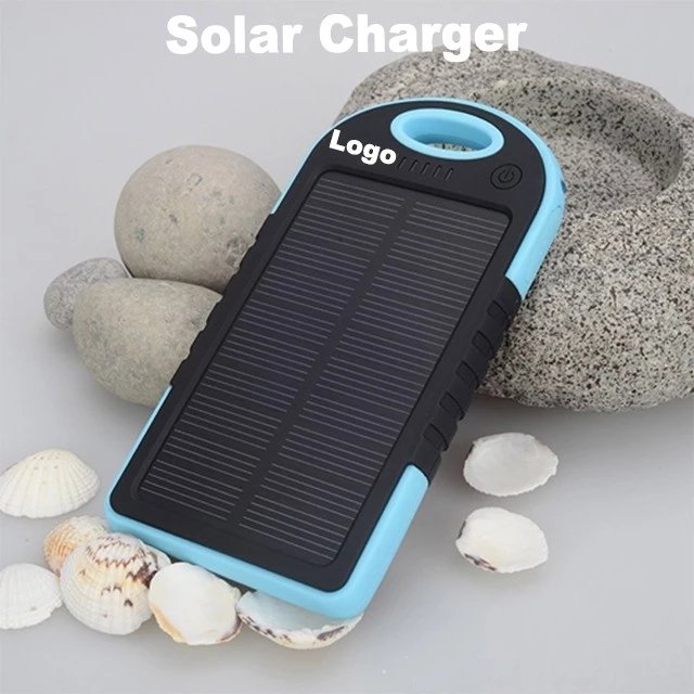 Hotsale hot sale 5000mah Solar Charger Power Bank Waterproof Solar Power Bank for iPhone Xs max, Mobile Phone Charger power bank