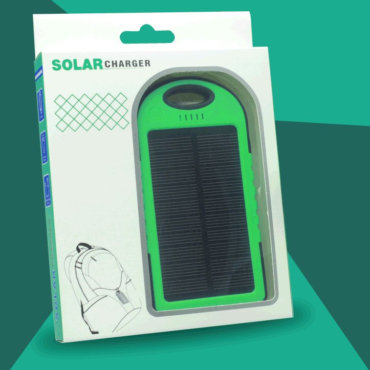 Hotsale hot sale 5000mah Solar Charger Power Bank Waterproof Solar Power Bank for iPhone Xs max, Mobile Phone Charger power bank