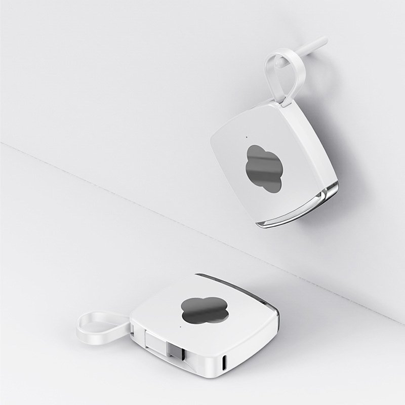 Factory Cheap Price The New Mini Keychain Charging Bank Built In Cables Emergency Portable Gift Power Bank