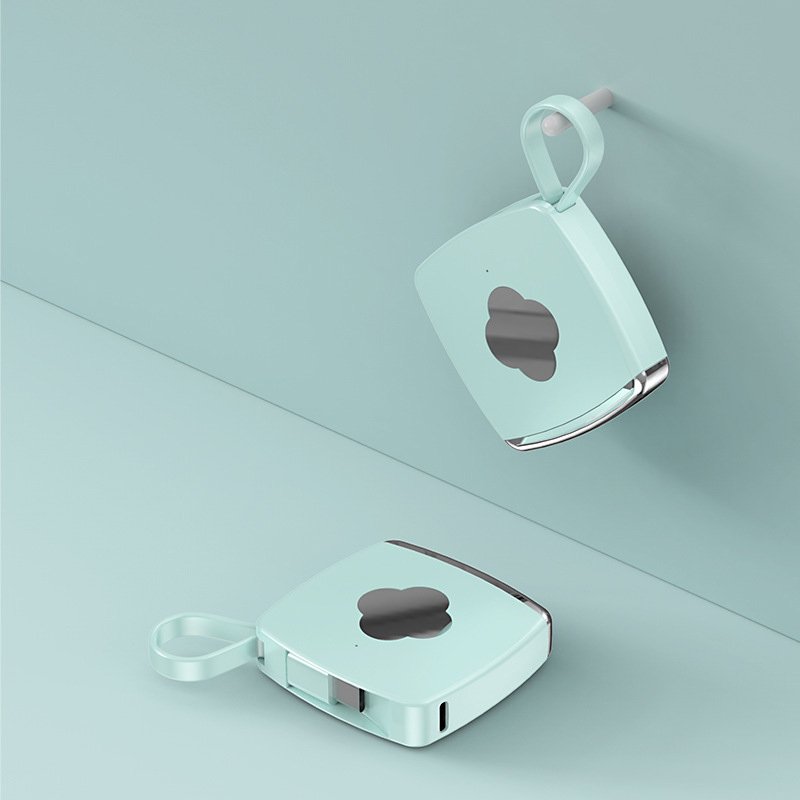Factory Cheap Price The New Mini Keychain Charging Bank Built In Cables Emergency Portable Gift Power Bank