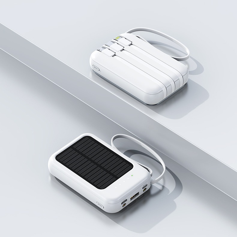 20000 mAh solar power charger Android power bank power bank four wire multi charge solar wireless charging
