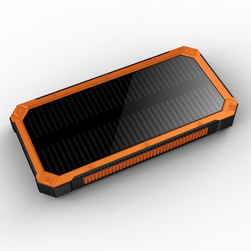 Sasum trending green charger solar panel power station new trending camping flashlight lanyard power bank