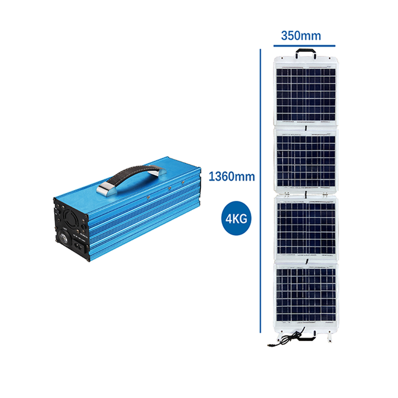 180WH Smart Power Bank Charger with Solar Panel USB Output Power Bank