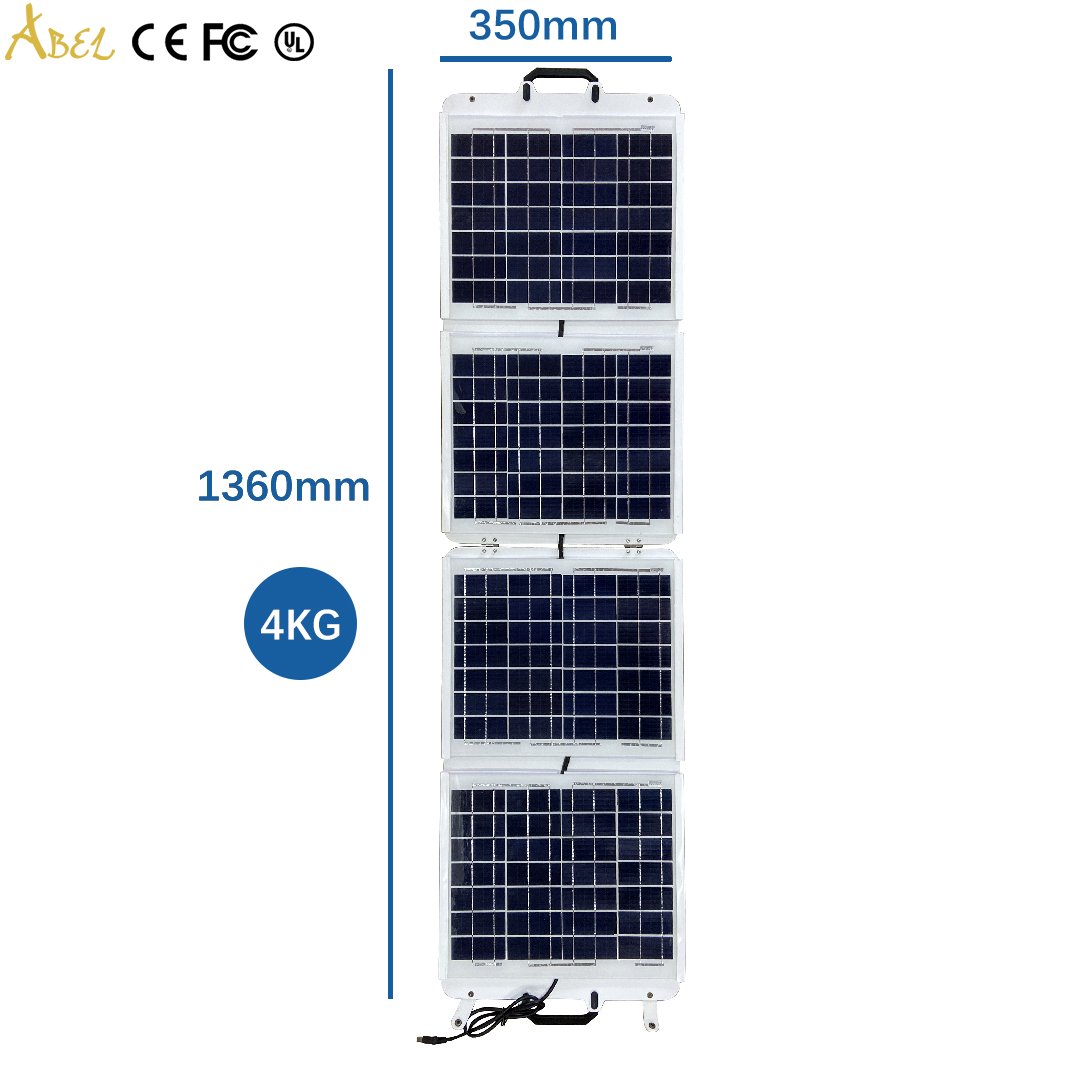 180WH Smart Power Bank Charger with Solar Panel USB Output Power Bank