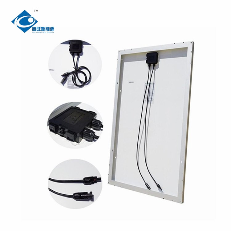 18V Outdoor Portable Solar Panel Charger ZW-150W-18V Glass Laminated Solar Panel 150W Aluminium Frame Photovoltaic Solar Panels