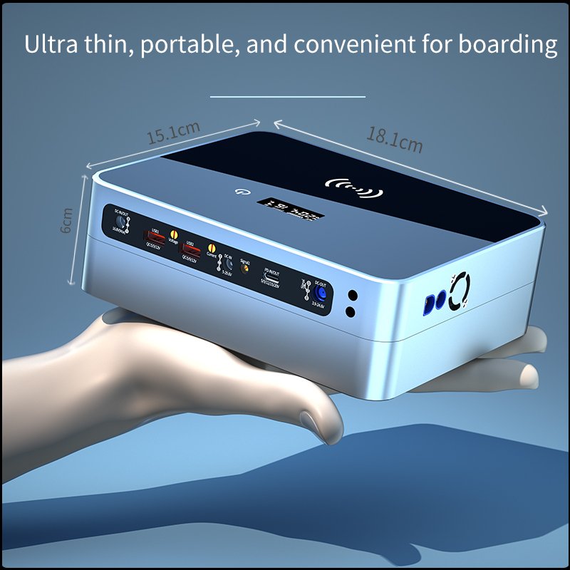 Portable 92000mAh Power Bank for Laptop Powerbank Dual USB Batterie Externe Fast Charger PD 100W Power Banks Power Station