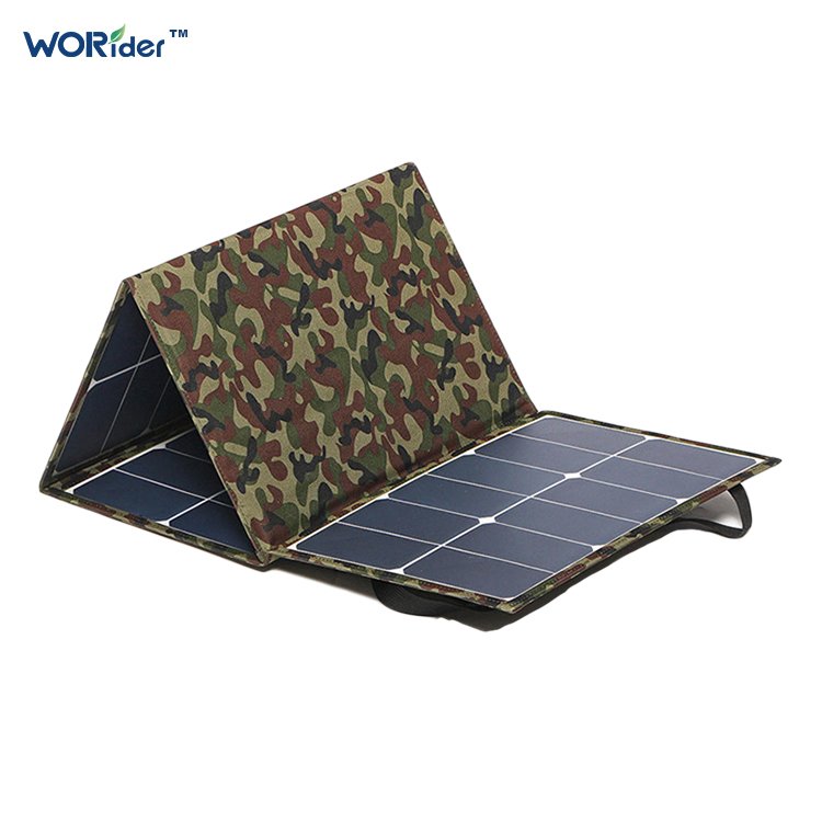 Outdoor Thin Film 100 Watt Foldable Portable Solar Panels Camping Bag 100W 120W 200W 300W Foldable Solar Panel Charger