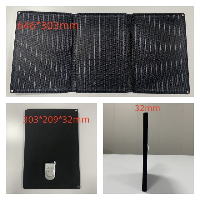Quality Assurance 30W Folding Thin Lightweight Portable Paneles Solares Costos Solar Panel Charger for Digital Products