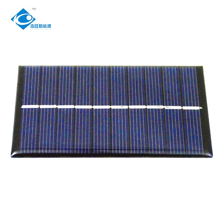5V Epoxy Sealed Solar Panel 0.79W Mini Portable Solar Panel Charger ZW-9055-5V Waterproof Lightweight Silicon Solar Panel
