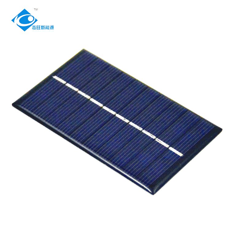 5V Epoxy Sealed Solar Panel 0.79W Mini Portable Solar Panel Charger ZW-9055-5V Waterproof Lightweight Silicon Solar Panel