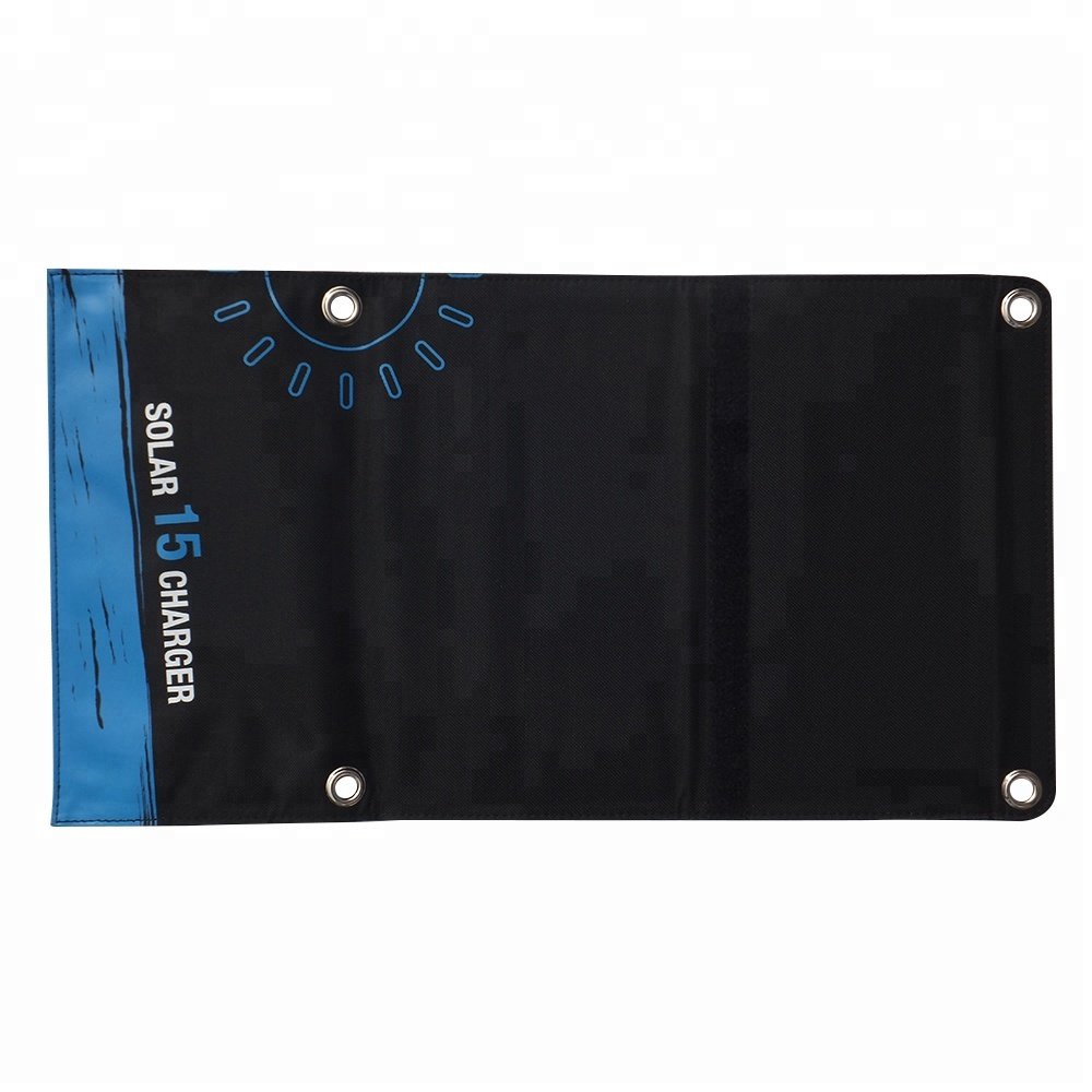 JWN-015 Portable Solar phone charger with USB Charger Build High Efficiency folding Solar Panel Battery Charger for Cell Phone