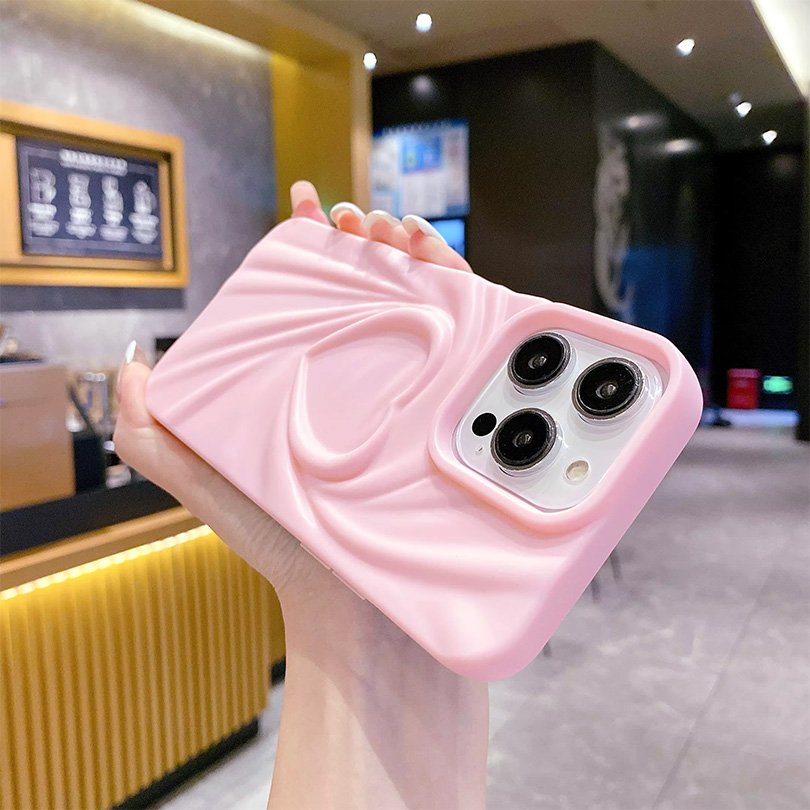 New Style Plain Color Shockproof love heart TPU girls mobile cover soft mobile phone case for infinix hot 8 9 10 11 12 30 20