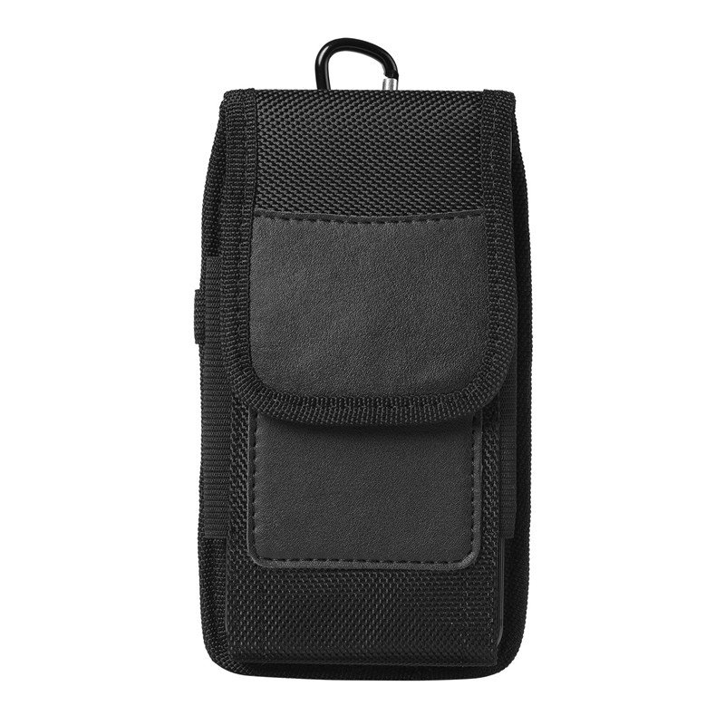 Holder Belt Phone Cases Cover with Loop Clip Pouch Waist Case Phone Bag Durable Water-proof Nylon Black for Iphone for Samsung