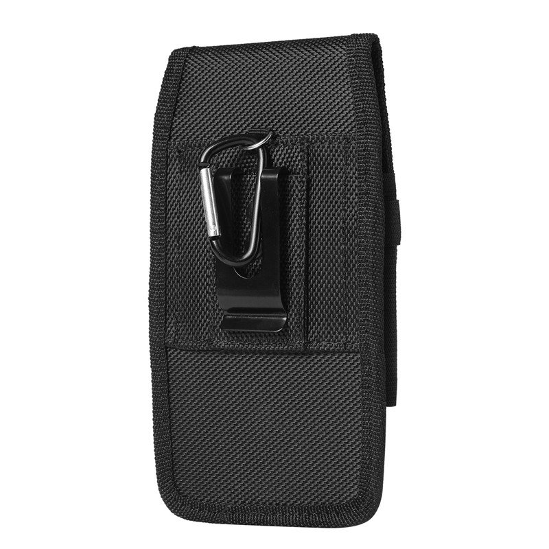Holder Belt Phone Cases Cover with Loop Clip Pouch Waist Case Phone Bag Durable Water-proof Nylon Black for Iphone for Samsung