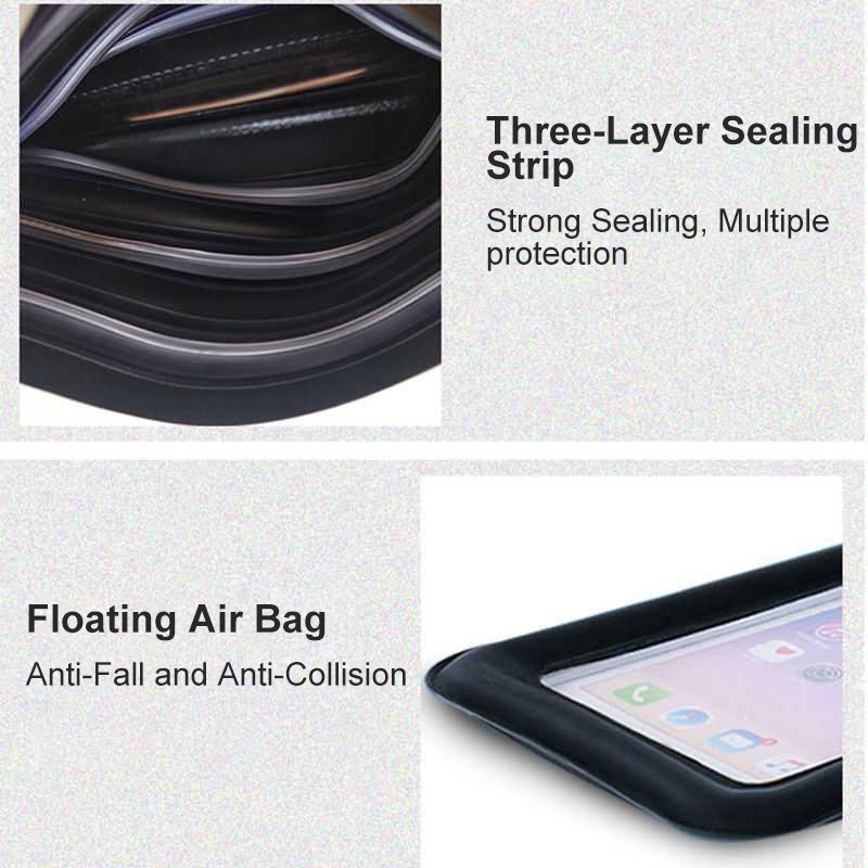 Floating mobile phone bags cases waterproof pouch beach cell phone bag case for phone Samsung s23 iPhone 14