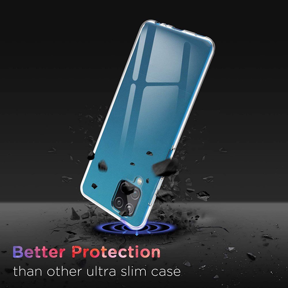 Bulk Wholesale Shockproof Clear Soft TPU Phone shell for Samsung Galaxy A12 S21+ 5G S21 A21S A42 phone case
