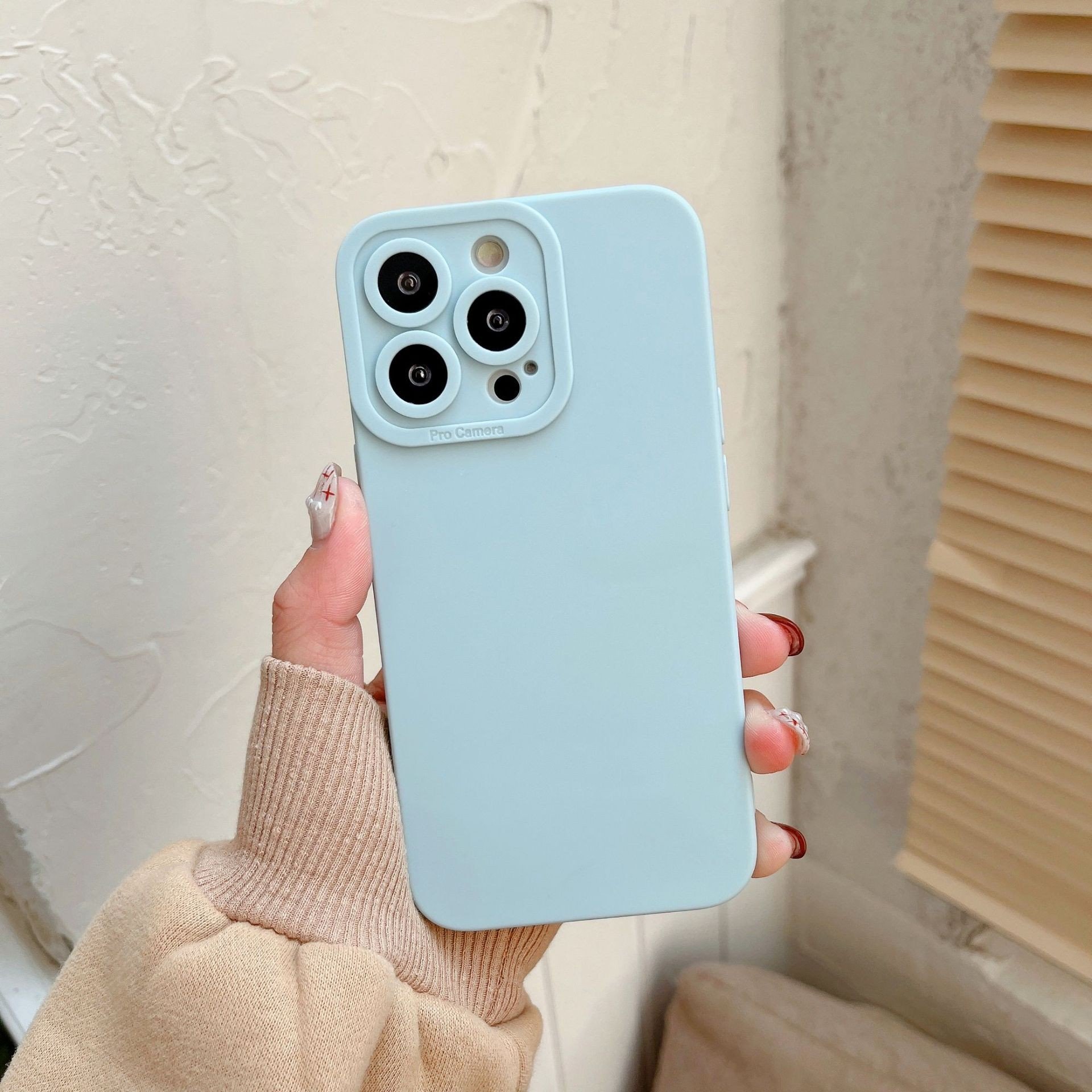 Colorful Soft TPU Silicone Mobile Phone Case For iPhone 16 15 14 13 12 11 Pro Max XS XR 6 7 8 Plus Camera Protection Back Cover