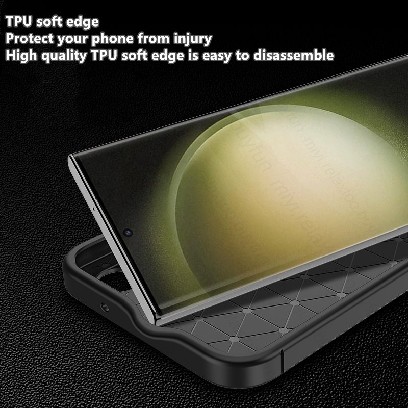For Motorola MOTO EDGE PLUS 2022 X30 G31 Case Carbon Fiber Soft Silicone Cover Capa For Moto G10 G20 G60 Mobile Phone Bags Cases
