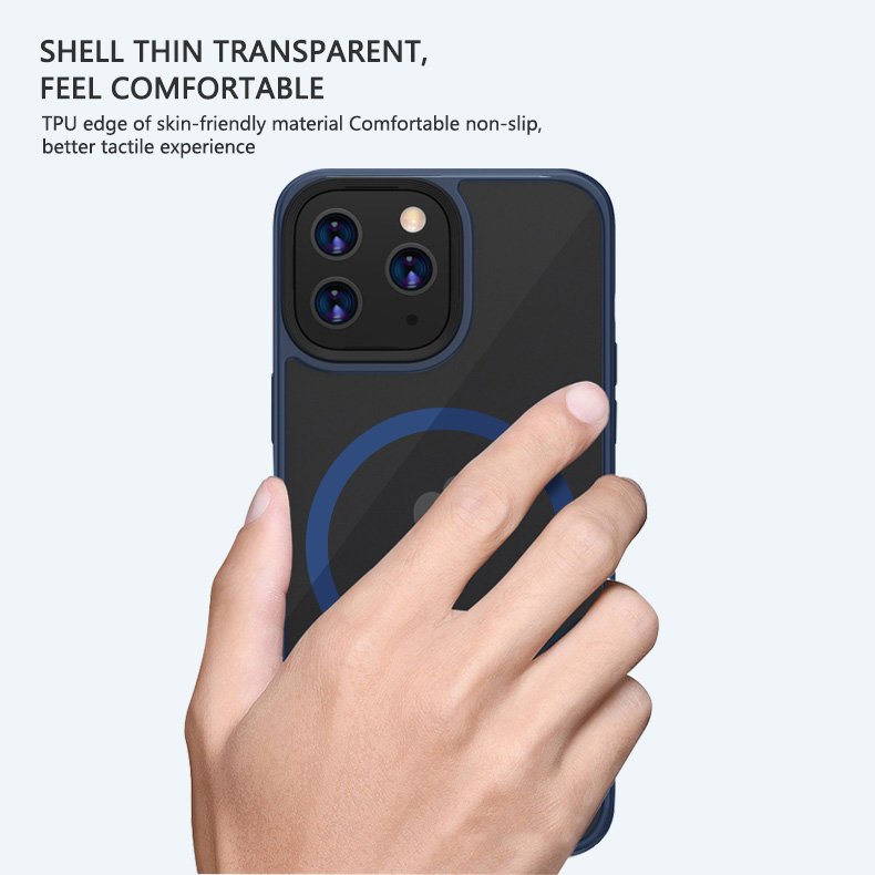 2022 NEW HOT SALE For Iphon13 pro max Phone Case PC TPU Shockproof anti-Scratch Magnetic mobile phone case for iphone 13 mini