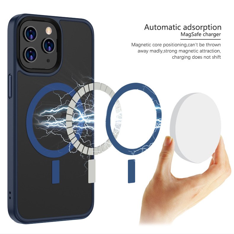 2022 NEW HOT SALE For Iphon13 pro max Phone Case PC TPU Shockproof anti-Scratch Magnetic mobile phone case for iphone 13 mini