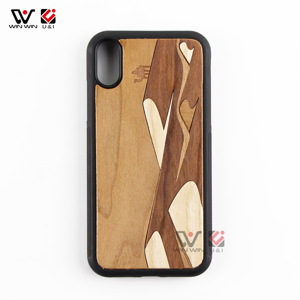 2024 New Arrivals Hot Sales Mix Wood Mobile Phone Case For iPhone 6/7/8/ 12 XR XS