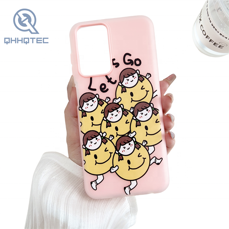 Color transparent cell phone case for Samsung