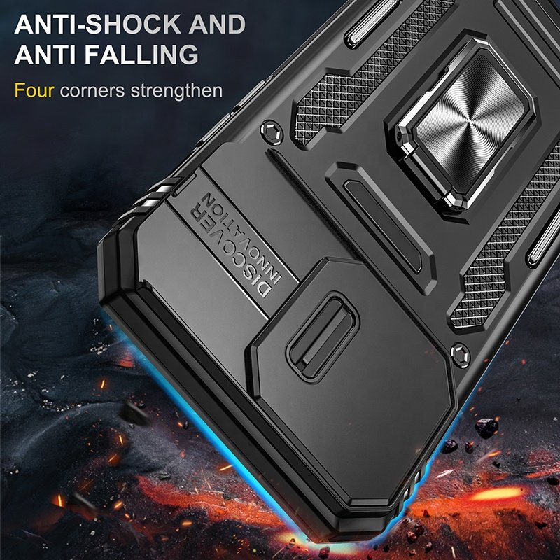 Lens Protection Phone Cases For iPhone 16 Pro Max 15 Plus 14 13 11 XR 7 Samsung S24 Ultra A15 A13 A05S Shockproof Defender Cover