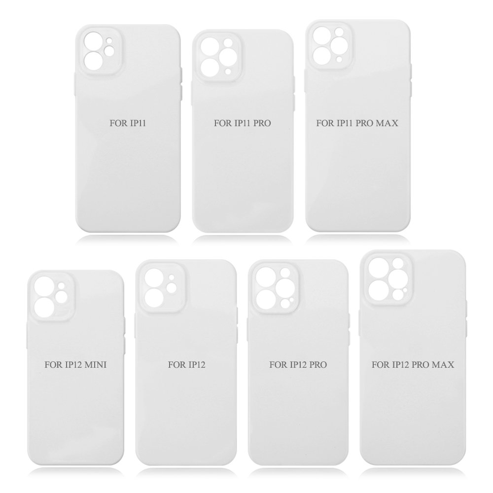 Diy Blank Design 3D Soft Fully Wrapped Film Sublimation Mobile Phone Cases For Iphone 15 14 13 12 11 Pro Max