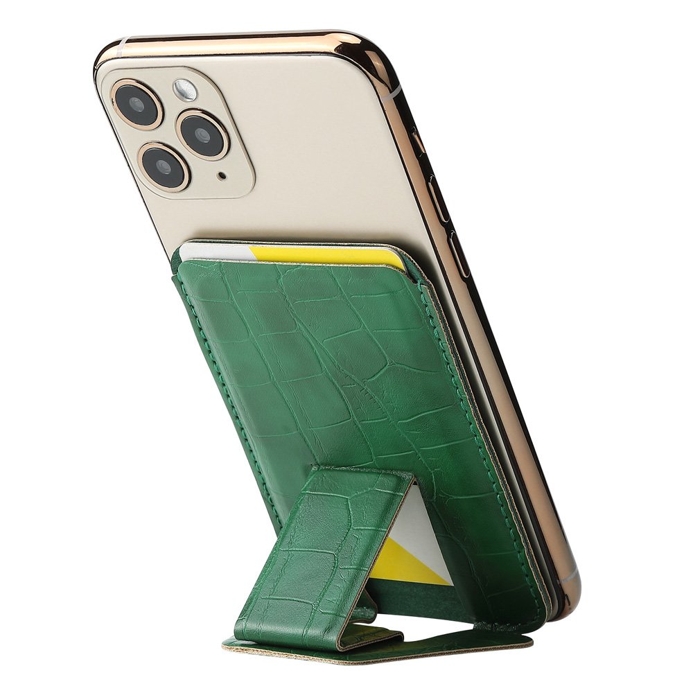 Top Selling Magnetic PU Leather Phone Card Stand Holder Wallet for Mobile Phone Cases